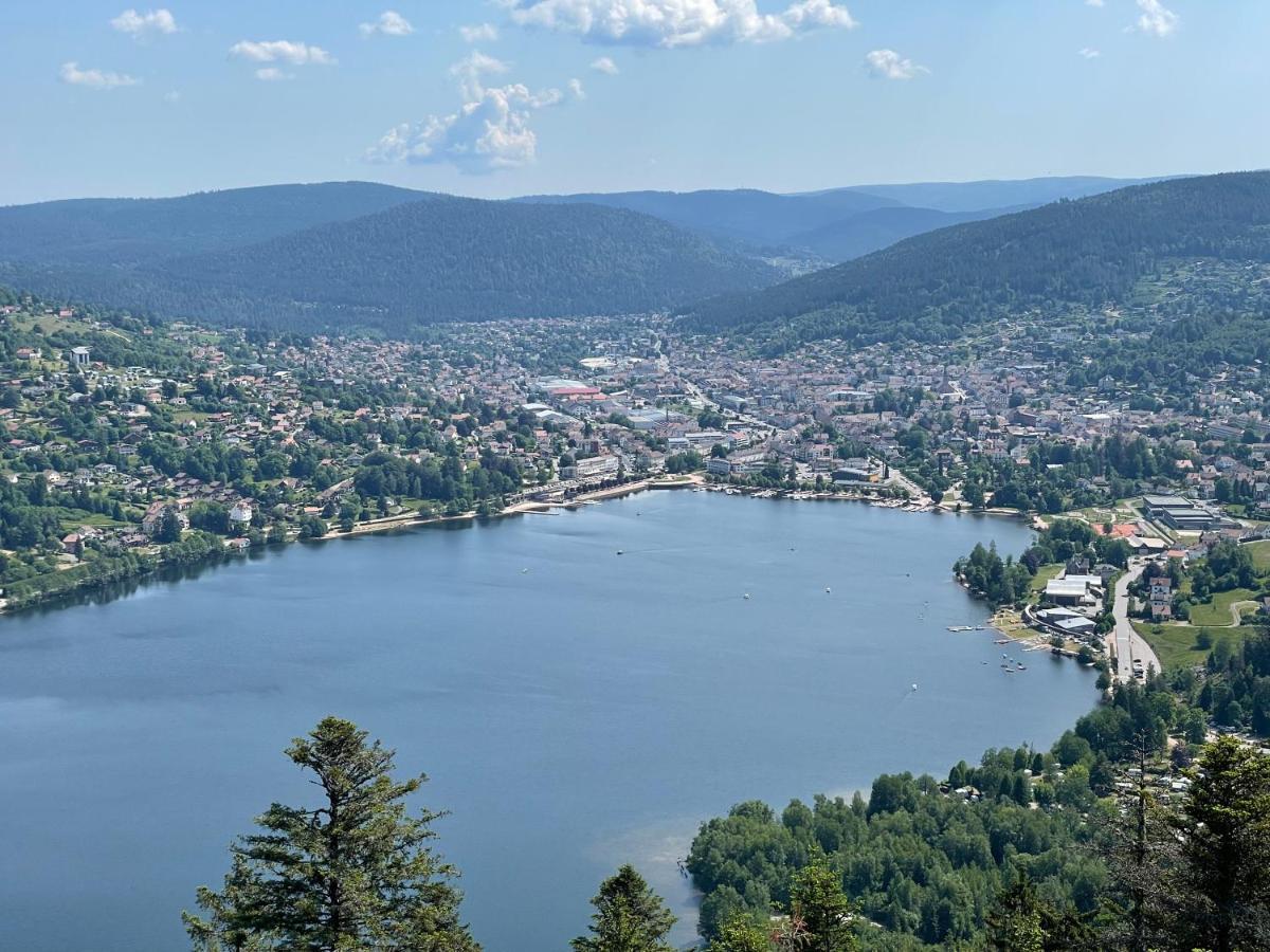 Le Chalet Blanc De Gerardmer Avec Spa Exterior foto